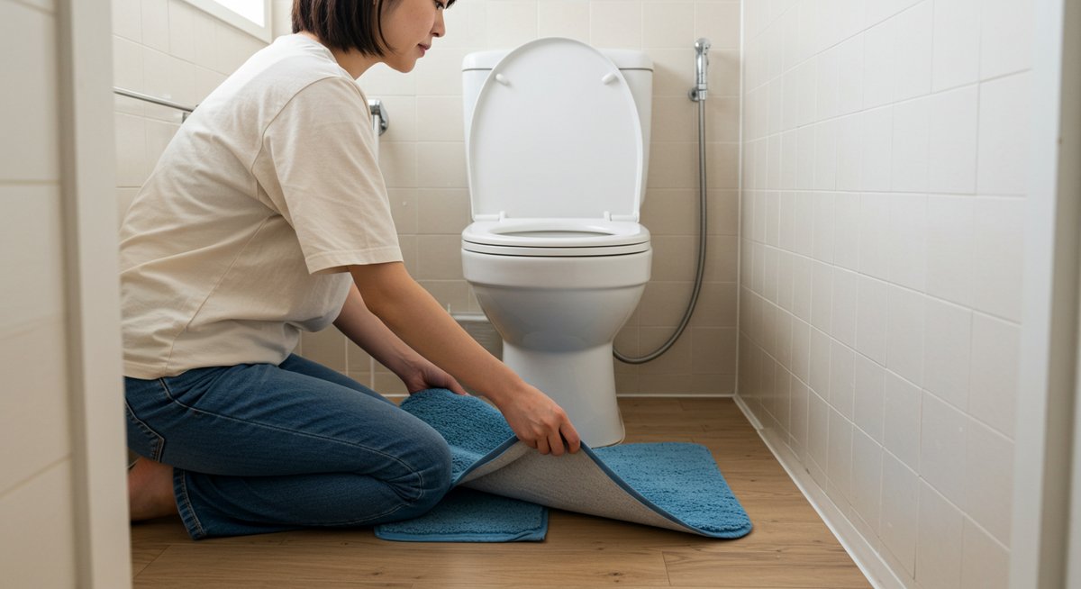 拭けるトイレマット デメリット